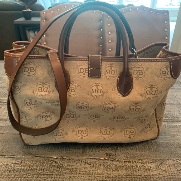 Dooney & Bourke Tan and Brown Purse - Picture 4 of 16